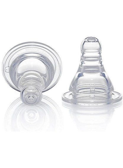 Pigeon Pack Of 2 Peristaltic Slim Neck Nipple