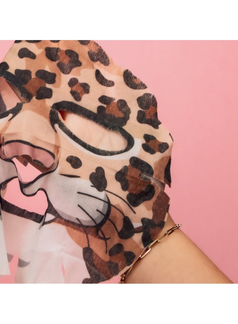 Epielle Cheetah Character Mask for Radiant Skin