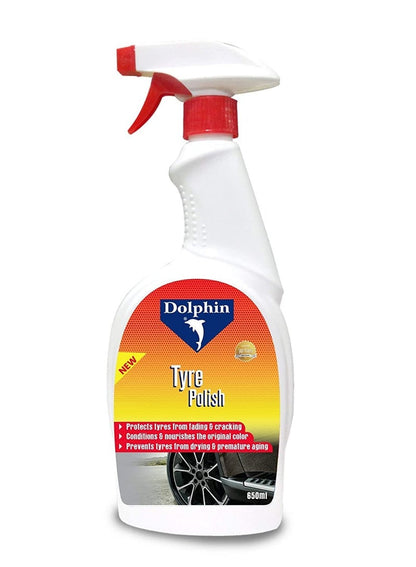 Dolphin Tyre Polish Spray 650 ML