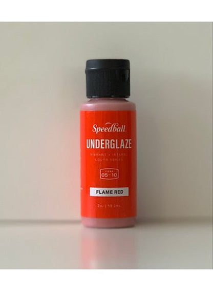 Speedball Ceramic Underglaze Flame Red 59.1 ML