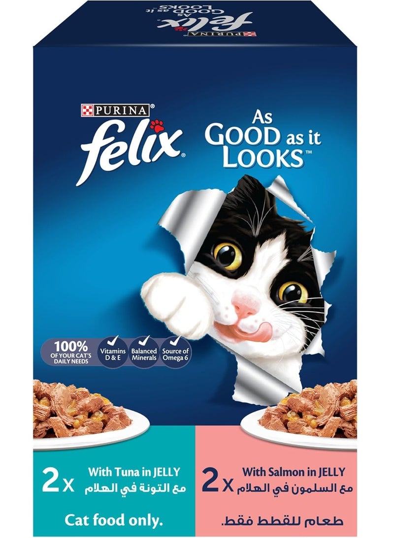 Purina Felix As Good As It Looks Cat Food Salmon