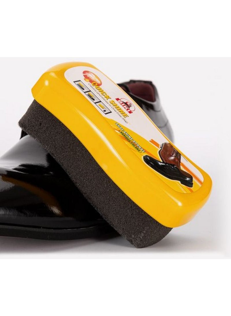 Biki Shoe Shine Sponge - Clean & Shine Easily