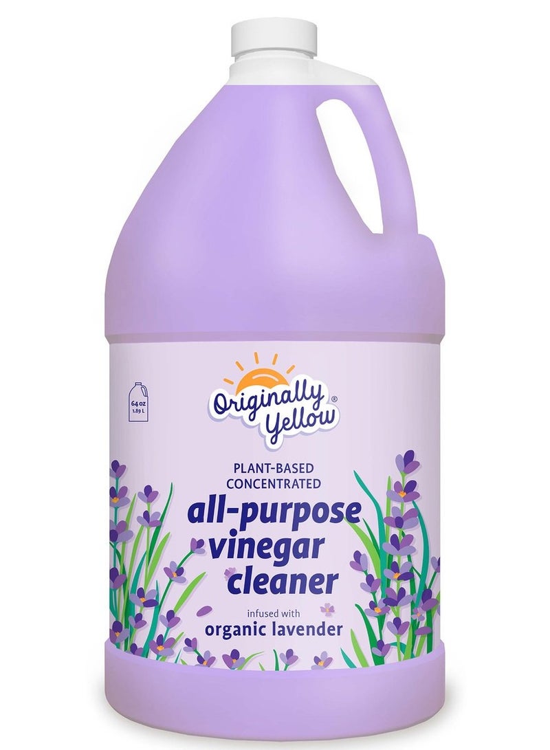 Organic Lavender Vinegar Cleaner Concentrate 1.89L