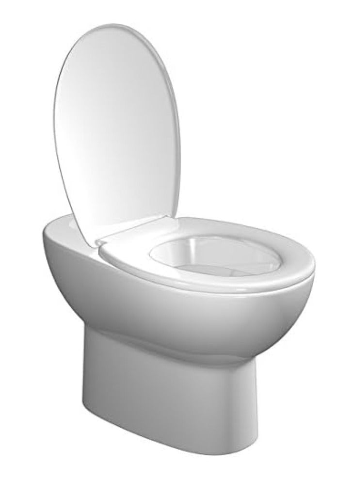 TATAY Standard Universal Toilet Seat Cover White