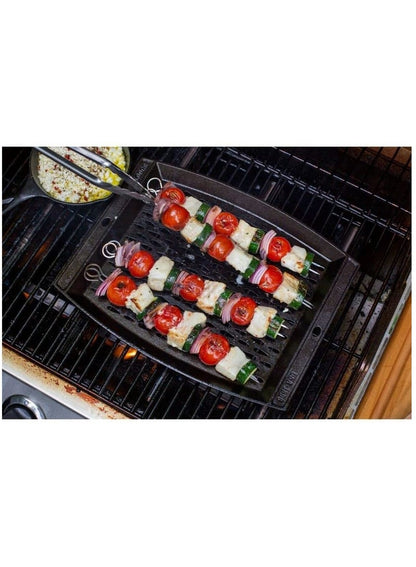 Lodge Cast Iron Grill Topper 15x12 Inch