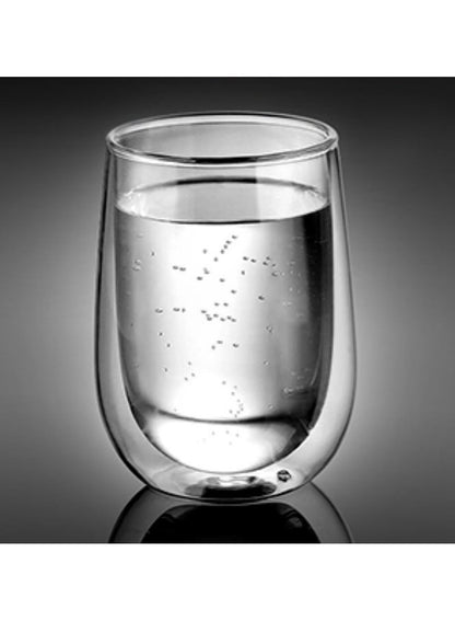 Cuisine Art Double Wall Glass Cup Set - 450Ml