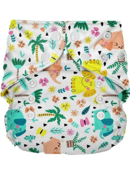 Bumtum Baby Printed Cloth Diaper Free Size