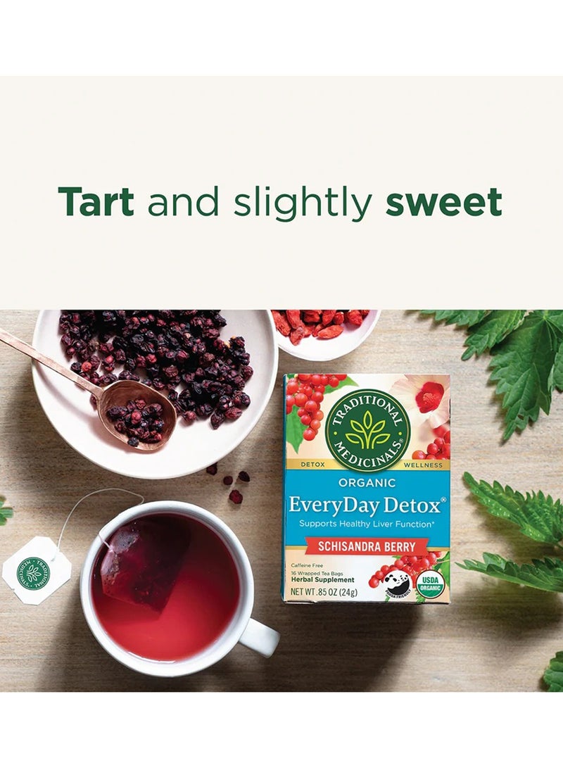 Organic Everyday Detox Tea - Traditional Medicinals