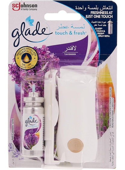Glade Touch & Fresh Holder with Lavender Air Freshener