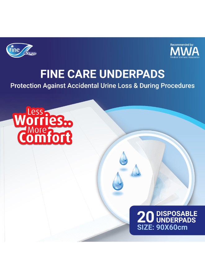 Fine Care Medical Pads - Small Size