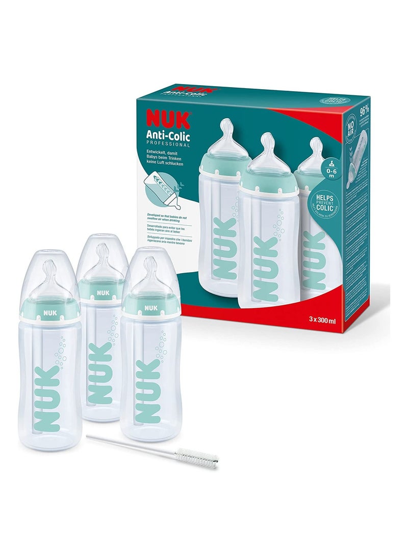 NUK First Choice+ Anti-Colic Baby Bottles Set