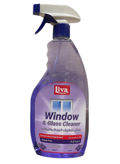Liva Window And Glass Cleaner Lavender 750 ML
