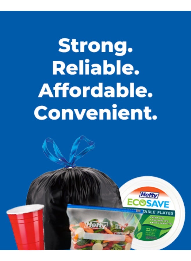 Hefty Strong 13 Gallon Trash Bags - Premium Quality