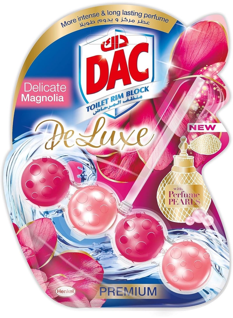 Dac Toilet Cleaner Rimblock Deluxe Magnolia 50G