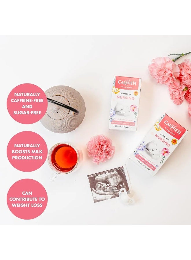 Carmién Nursing Rooibos Tea with Fenugreek & Fennel