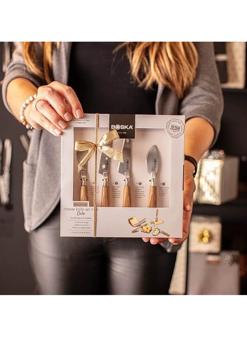 Mini Cheese Knives Set by BOSKA