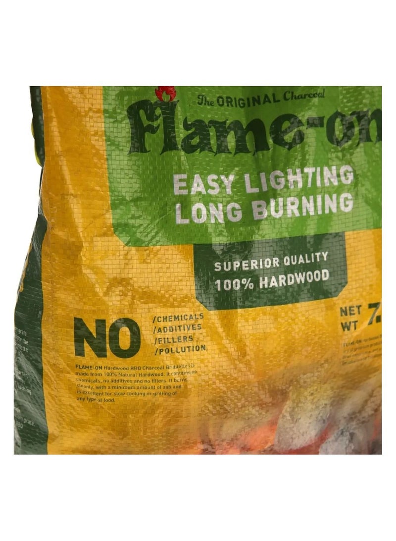 Flame-On Hardwood Charcoal 3.5Kg