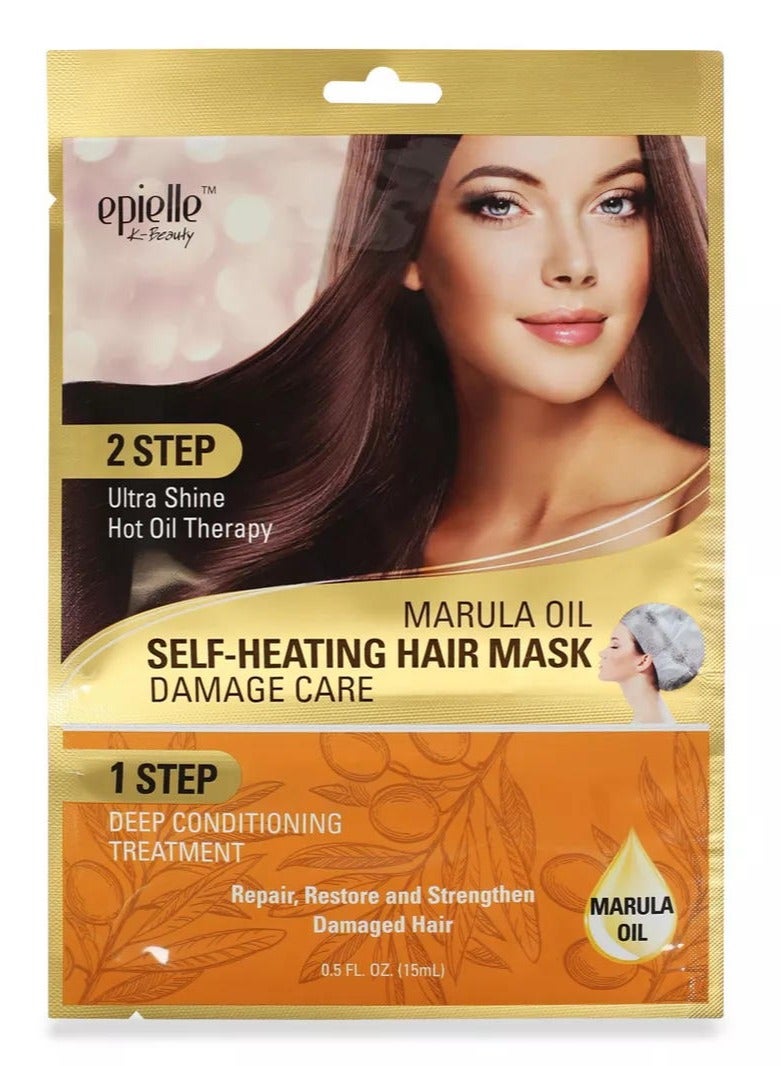 Epielle Self Heating Hair Mask with Marula Oil