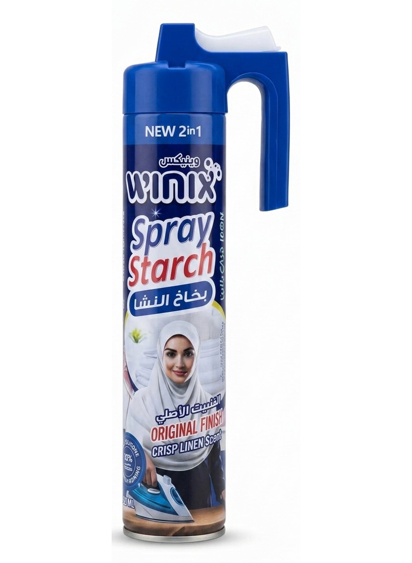 2-in-1 spray, aid original, care spray, crease remover, crisp linen, crisp linen scent, fabric care, fabric care spray, ironing aid, linen scent, linen scent crease, original finish, scent crease, spray starch, winix