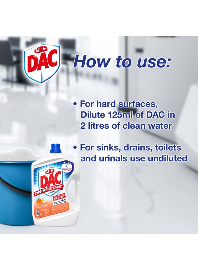 Dac Floral Disinfectant, 3 Liter - Premium Home Care