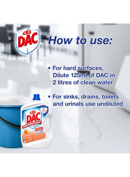 Dac Floral Disinfectant, 3 Liter - Premium Home Care