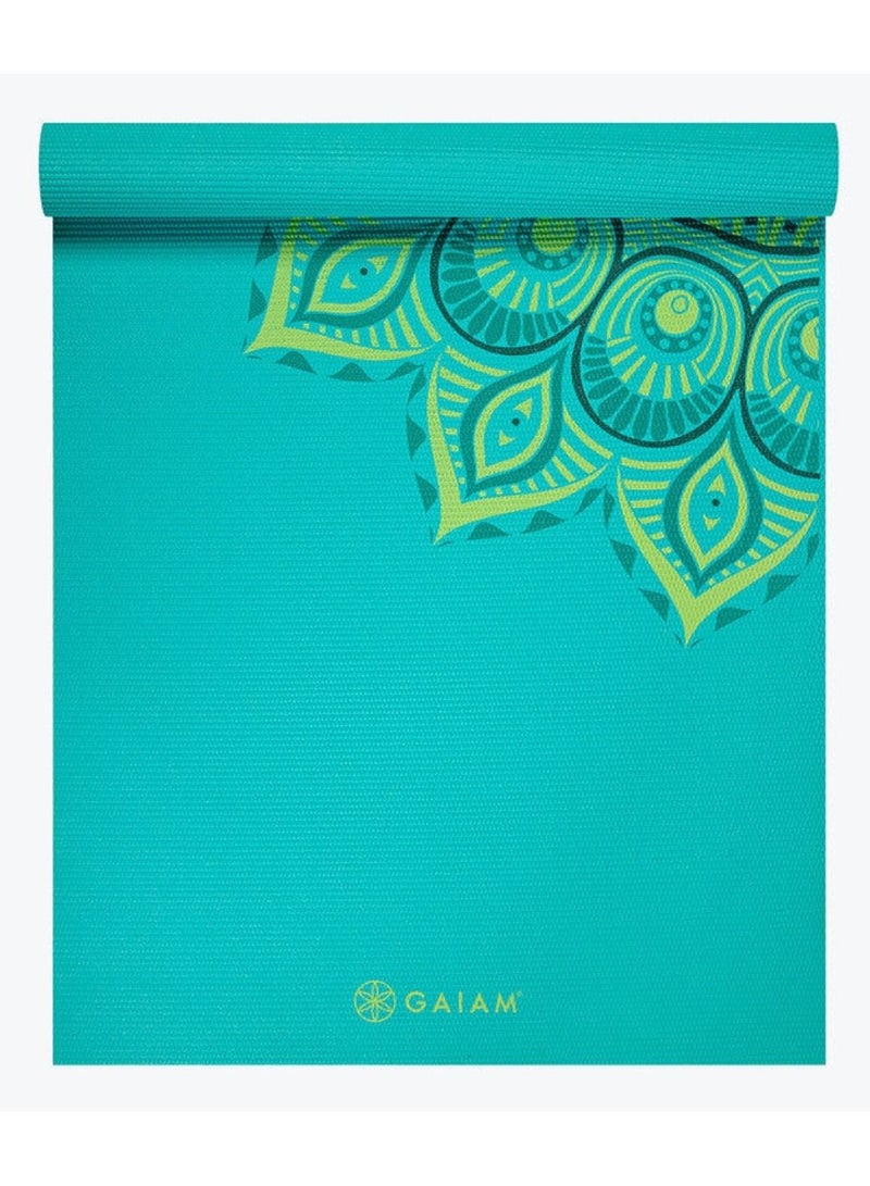 Gaiam Premium Yoga Mat 6MM - Comfort & Style