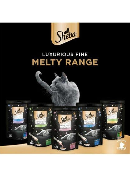 Sheba Chicken Cat Treats - Melty 12G X 4