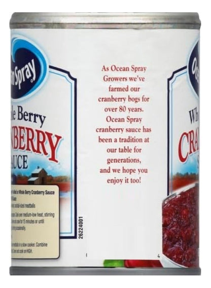 Whole Berry Cranberry Sauce 397 G - Ocean Spray