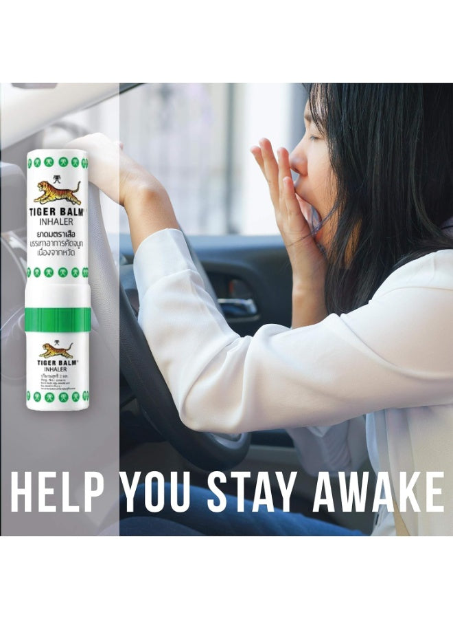 2-in-1 dual, car travel, cold nasal, cold nasal relief, fast nasal, home work, multi-purpose, nasal relief, oil known, one compact, reduce nasal, tiger balm, times daily, travel daily, vapor apply