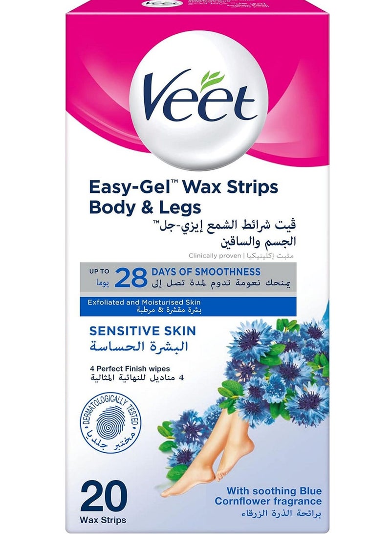 Veet Easy Gel Wax Strips for Sensitive Skin