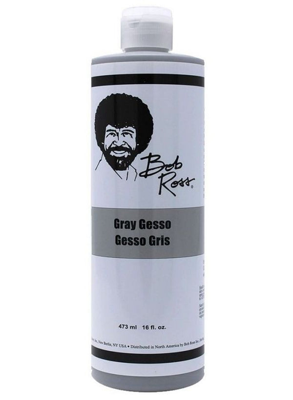 BOB ROSS Grey Gesso Liquid Primer 473ml