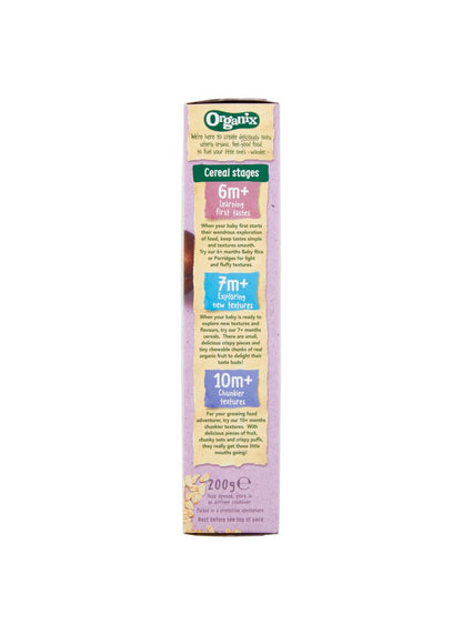 Organix Banana Plum Porridge 200grams - Delicious Baby Food