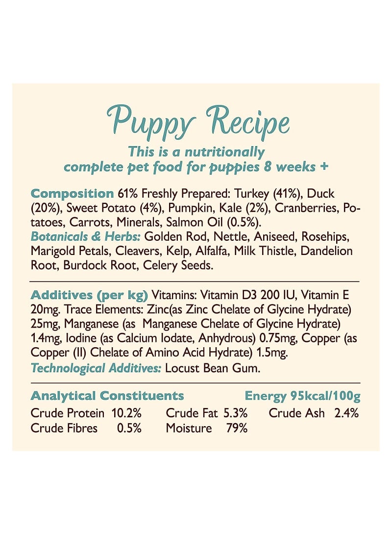 Lily'S Kitchen Puppy Recipe Turkey Duck & Kale 150G