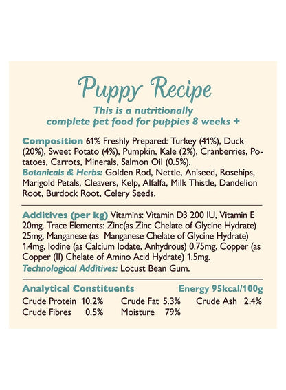 Lily'S Kitchen Puppy Recipe Turkey Duck & Kale 150G