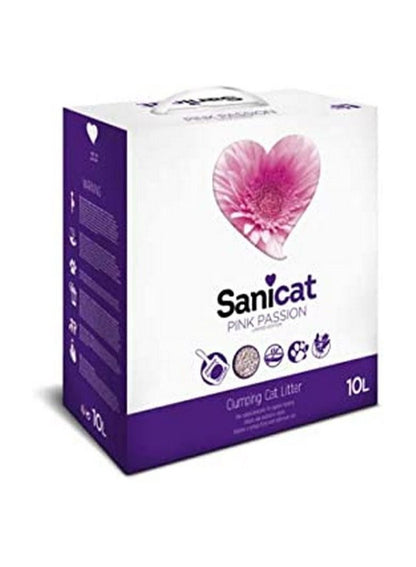 Sanicat Pink Passion Clumping Litter 10L