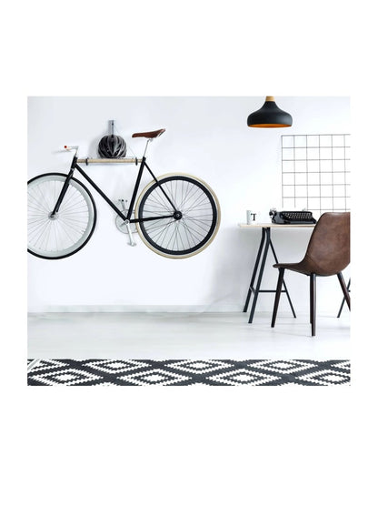 Delta Single Bike Wall Mount Rack W/Shelf