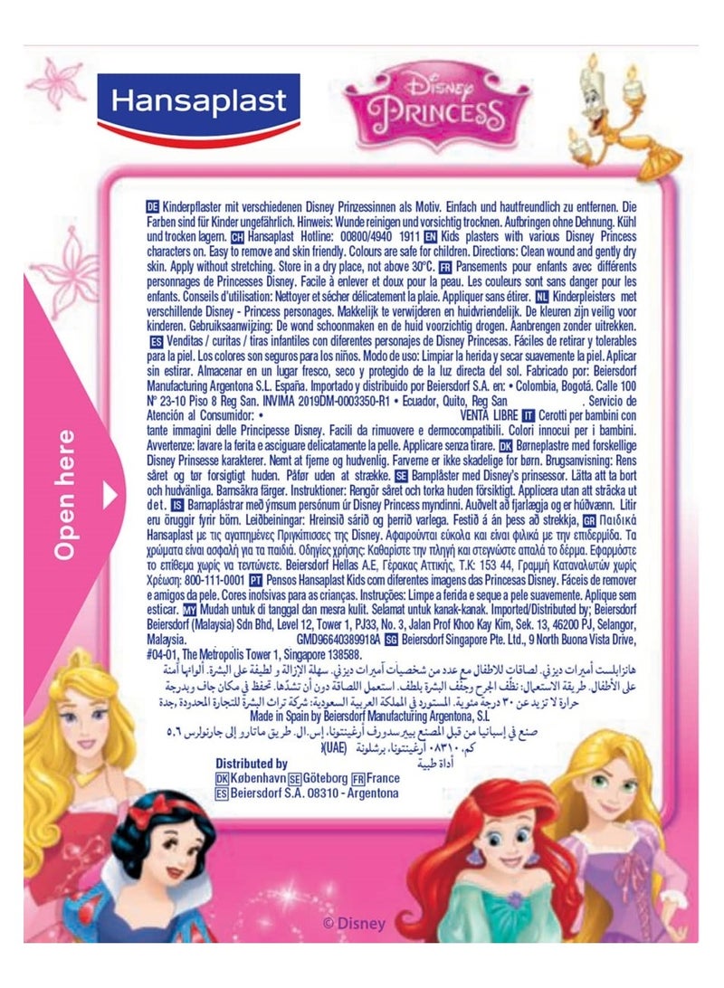 Hansaplast Disney Princess Plasters - 20 Multicolour