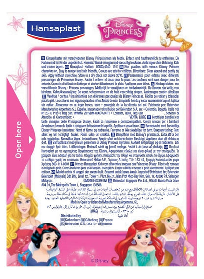 Hansaplast Disney Princess Plasters - 20 Multicolour