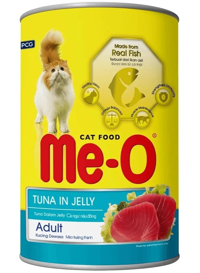 Me-O Tuna In Jelly Wet Cat Food 400g