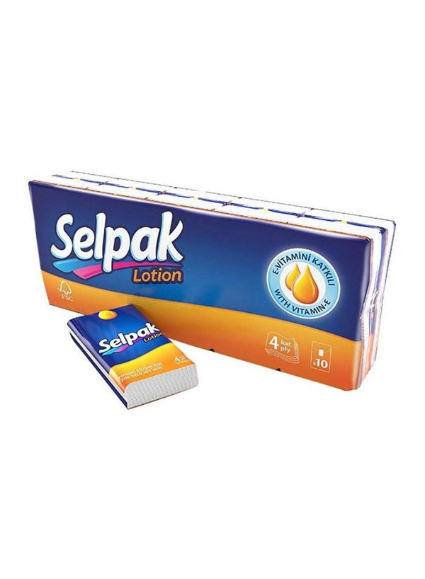 Selpak Hanky Lotioned Pack of 10