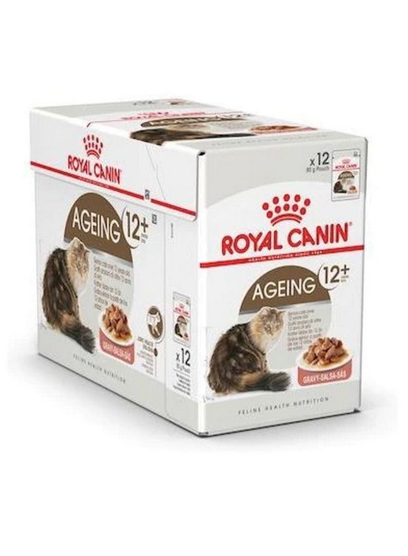 ROYAL CANIN Ageing 12+ Gravy Wet Food Pouch