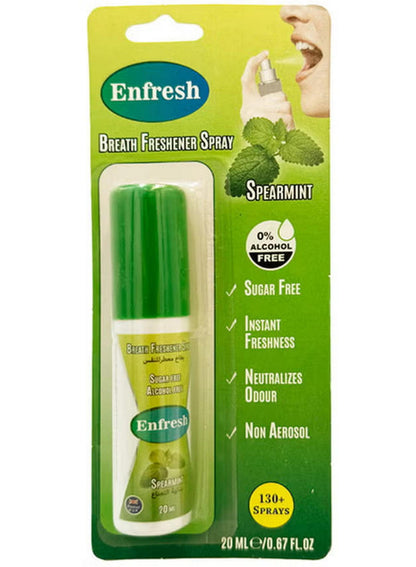 20ml stay, breath freshener, breath freshener spray, cool dry, dry place, enfresh, eyes keep, freshener spray, freshener spray spearmint, meals key, oral care, spearmint 20ml, spray spearmint, spray spearmint 20ml, sugar free