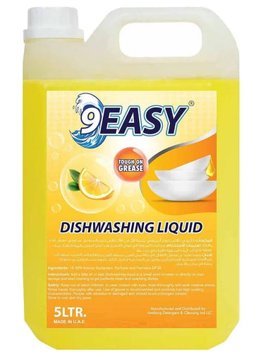 9EASY Dishwashing Liquid 5 Ltr
