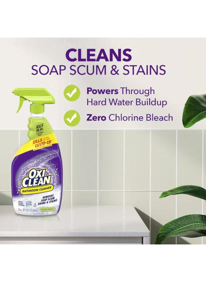 OxiClean Bathroom Cleaner Fresh Scent 946 ML