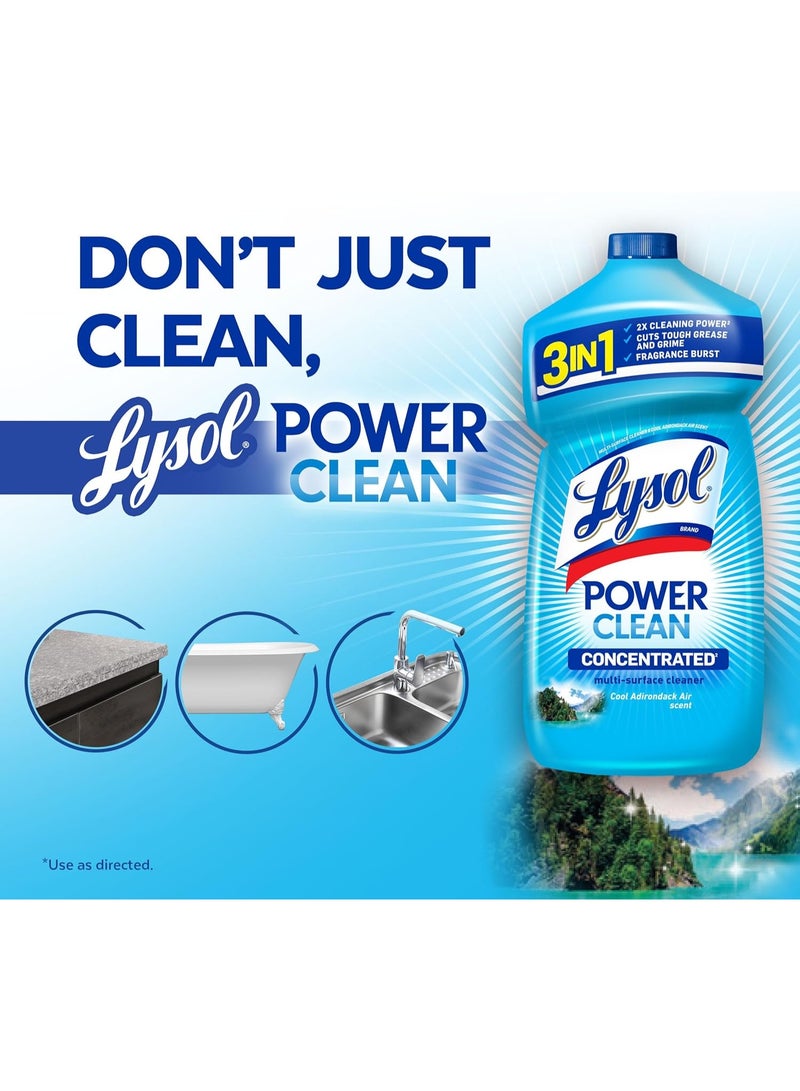 Lysol Power Clean Multi Surface Cleaner 828 ML