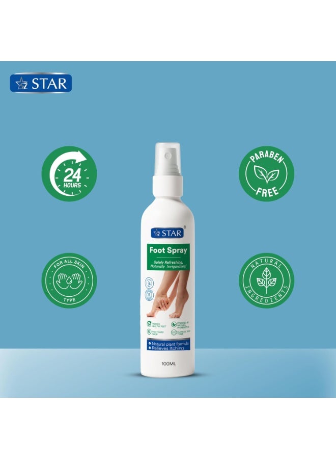 Star Foot Spray for Fresh Feet by Star