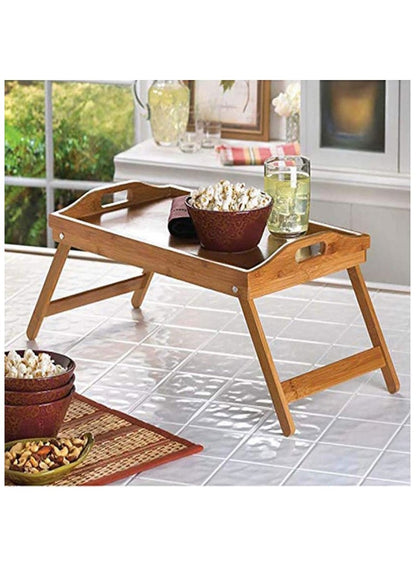 BILLI Wooden Bed Tray Acacia Wood 56