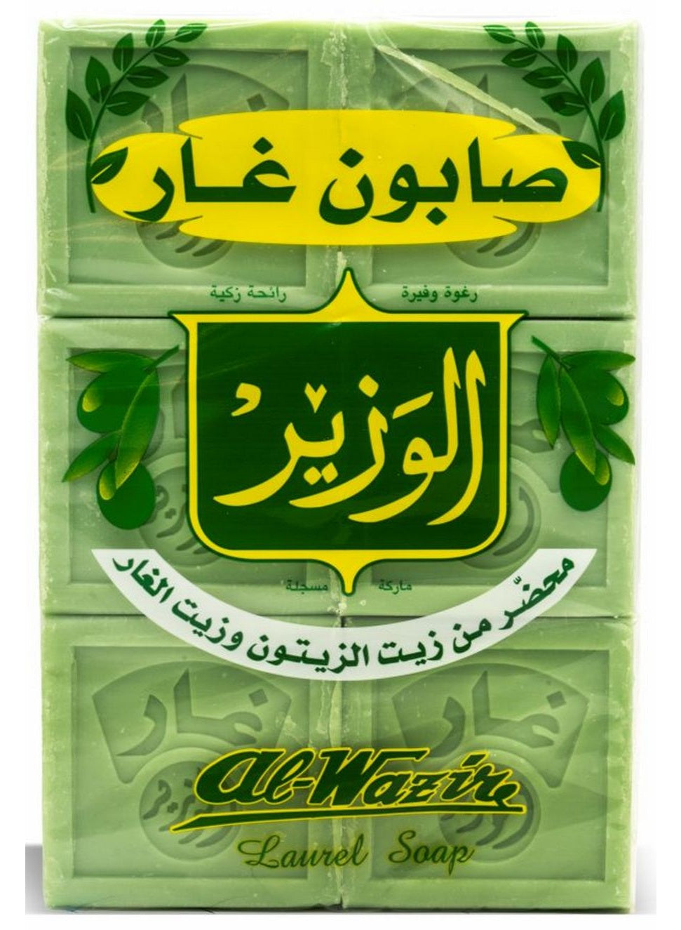 al wazir, bar prepared, hand wash, laurel soap, laurel soap bar, multi-purpose, olive oil, pleasant scent, pleasant scent laurel, scent laurel, scent laurel soap, six bars, soap bar, soap bar prepared, stain removal