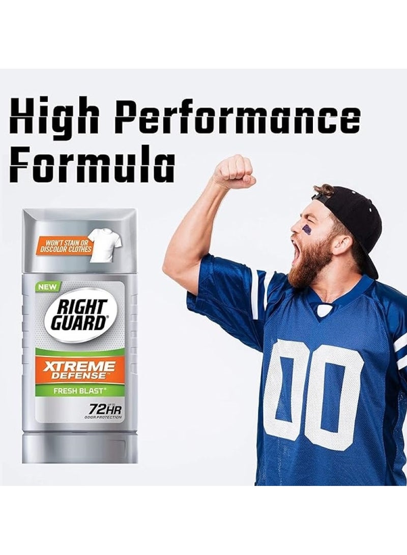 Right Guard Xtreme Defense Deodorant Fresh Blast
