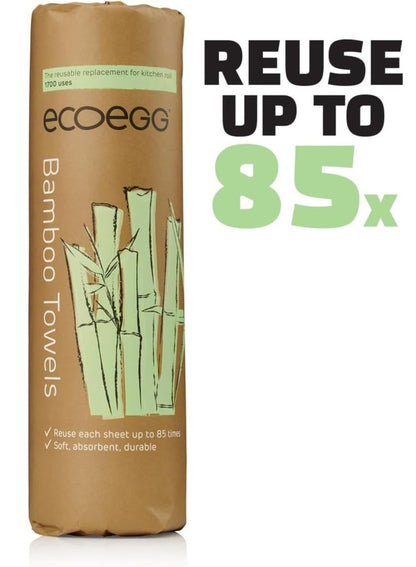 Ecoegg Bamboo Kitchen Towels - Reusable & Eco-Friendly